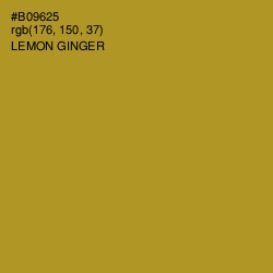 #B09625 - Lemon Ginger Color Image